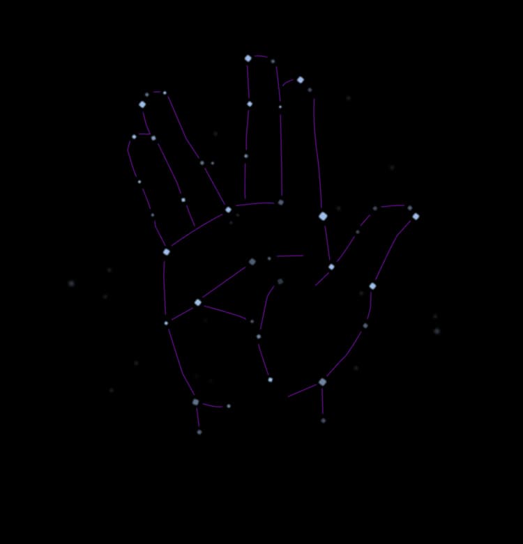 vulcan salute constellation